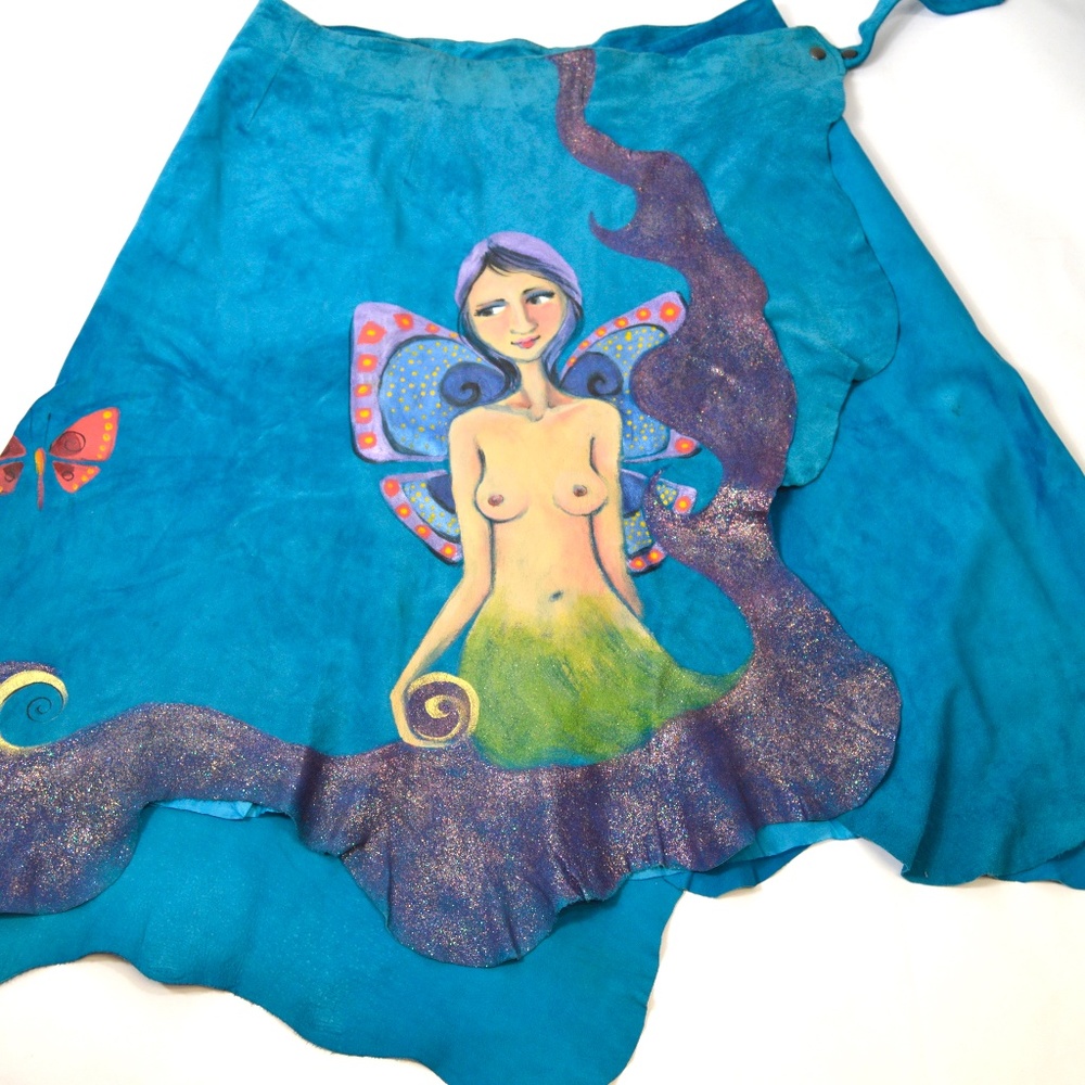 Hand Painted & Hand Made Women's Skirt